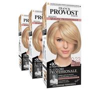 Franck Provost Tinta Permanente Riutilizzabile per Capelli con Trattamento di Bellezza Colorazione Professionale Copertura Ottimale Lunga Durata Colore 10.23 Biondo chiarissimo perlato - 3 Tinte