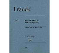 Franck: Sonata for Piano and Violin in A major (Urtext)