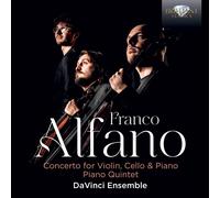 Franco Alfano Franco Alfano: Concerto for Violin, Cello & Piano/Piano Quint (CD)