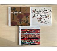 Franco Battiato _ Fleurs 1 2 3 _ Lotto 3 X CD Album digipak 2018 NUOVI SIGILLATI
