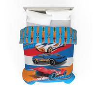Franco Biancheria da letto per bambini Super Soft Microfibra Reversibile Comforter, Twin/Full, Hot Wheels