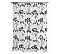 Franco, Collectibles Beetlejuice, Tenda da doccia in microfibra, 177,8 x 182,9 cm, prodotto con licenza ufficiale
