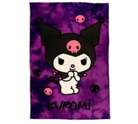 Franco Collectibles Kuromi Bedding - Coperta super morbida, 157,5 x 228,6 cm, prodotto con licenza ufficiale