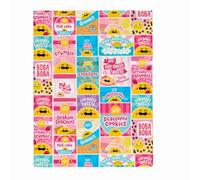 Franco Collectibles Miniverse Food Snacks Bedding Super Soft Cozy Plush Throw, 116,8 x 152,4 cm, (prodotto con licenza ufficiale)