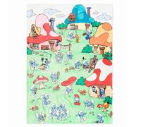 Franco Collectibles The Puffs Bedding - Coperta super morbida e accogliente, 116,8 x 152,4 cm, prodotto con licenza ufficiale)