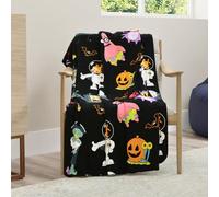 Franco Coperta per bambini Spongebob Squarepants per Halloween, super morbida e accogliente, 127 x 177,8 cm, prodotto con licenza ufficiale)