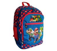 Franco Cosimo Panini Zaino organizzato scolastico Super Mario Bros Mario Luigi Joshi