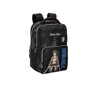 Franco Cosimo Panini Attacco dei Giganti - Zaino Scuola Porta Pc Unisex per Bambini e Ragazzi con Spallacci Regolabili, Due Scomparti per Tablet e Notebook, Retro e Fondo Termoformati