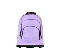 Franco Cosimo Panini Comix Zaino Trolley per Scuola, 46x35x21 cm, Lilla con Ruote e Spallacci