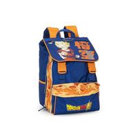 Franco Cosimo Panini DRAGON BALL SUPER - Zaino Scuola Ufficiale Dragon Ball, Zaino Estensibile, 2 Ampi Vani, 2 Tasche Frontali, 2 Tasche Laterali, Spallacci Regolabili Imbottiti, 29 x 41H x 13,5+9 cm