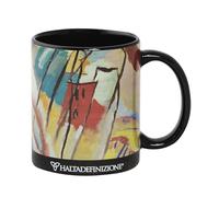 Franco Cosimo Panini Editore Halta Definizione - Mug, Tazza in Ceramica Stampata con un'Opera d'Arte di Kandinsky, Include un'Elegante Confezione Regalo, Capacità 325 ml, F.to 9,5H x 8 Diametro cm