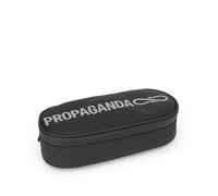 Franco Cosimo Panini PROPAGANDA - Astuccio Scuola Ufficiale Propaganda, Astuccio Ovale, Leggero, Compatto, Facile da Trasportare e Riporre nello Zaino, Pratica Chiusura a Zip, 8x22x8cm