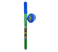 Franco Cosimo Panini Super Mario Penna Cancellabile, Blu, con Decorazione a Sfera