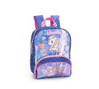 Franco Cosimo Panini TOKIDOKI - Zainetto Bambina Ufficiale Tokidoki, Zaino Asilo e Tempo Libero con Ampio Spazio Principale, Tasca Frontale e Chiusura a Zip, Idea Regalo Bambina, 22x28Hx11 cm