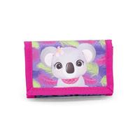 Franco Cosimo Panini WWF - Portafoglio Ufficiale WWF, Portafoglio Bambino e Bambina con Chiusura in Velcro, Ideale per Organizzare Banconote e Carte, 13x8.5 cm, Rosa