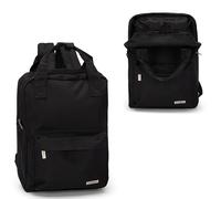 Franco Cosimo Panini Zaino rettangolare BackPack moncolore nero comix - scuola - notebook - lavoro