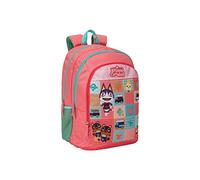 Franco Cosimo Panini - Zaino Scuola, Zaino Bambino e Bambina con 2 Ampi Spazi, Tasca Frontale, Spallacci Regolabili Imbottiti, Retro e Fondo Termoformati, Chiusure a Zip
