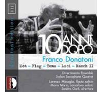 Franco Donatoni Franco Donatoni: 10 Anni Doppo (CD) Album