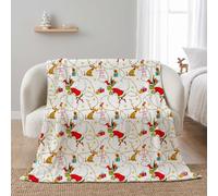 Franco Dr. Seuss The Grinch Holiday Bedding Super Soft Plush Micro Raschel Coperta, 228,6 x 228,6 cm, (prodotto con licenza ufficiale)