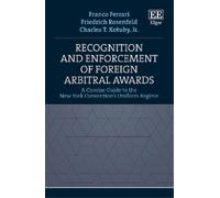 Franco Ferrari Friedrich Rosenfe Recognition and Enforcement of For (Tascabile)