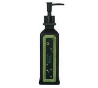 Franco Hard Bath, Resina, Black & Green-Wicked Soap Lotion Dispenser a pompa