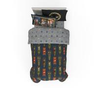 Franco, Il Signore degli Anelli: La guerra dei Rohirrim, set di 5 pezzi con copripiumino reversibile, super morbido e accogliente, con federa, per letto matrimoniale. Prodotto con licenza ufficiale