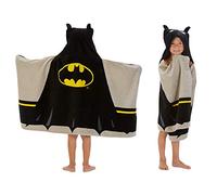 Franco Kids - Asciugamano da bagno e spiaggia, in morbido cotone, 61 x 127 cm, motivo: Batman