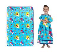 Franco Kids Bedding Super Soft Plush Throw Blanket, 62 in x 90 in, Baby Shark