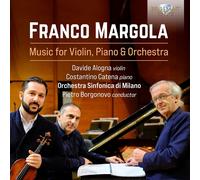 Franco Margola Franco Margola: Music for Violin, Piano & Orchestra (CD) Album