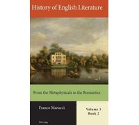Franco Marucci History of English Literature, Volume 3, Book (Copertina rigida)
