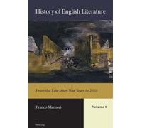 Franco Marucci History of English Literature, Volume 8 (Copertina rigida)