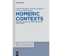 Franco Montanari Homeric Contexts (Copertina rigida)