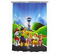 Franco, Nickelodeon Paw Patrol, Set di 13 tende da doccia e anelli, 100% prodotto con licenza ufficiale
