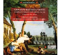 Franco Orchestra Da Camera Milano Cl Complete Violin Concertos Vol. 10 (Me (CD)