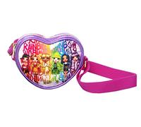 Franco Panini. Borsetta Rainbow High con Tracolla Forma Cuore per Bambina 15x11 cm