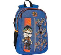 Franco Panini. Zaino Scuola Lyon Gamer Organizzato Due Tasche 41x30x20 cm
