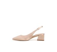 Franco Sarto Racer Slingback Pump, Scarpe décolleté Donna, Raso Champagne, 38.5 EU