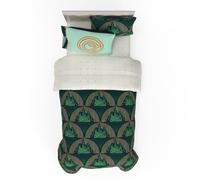 Franco Set copripiumino e lenzuola, in microfibra, Wicked-Welcome to Oz, 5 pezzi, misura doppia