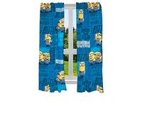 Franco Set di tende per finestre per camera dei bambini, 208,3 x 160 cm, Minions di Cattivissimo Me