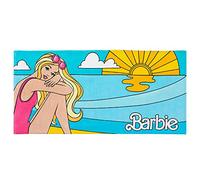 Franco Telo mare in cotone super morbido per bambini, Barbie, rosa, 71,1 x 147,3 cm