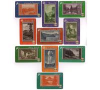 Francobolli: National Parks (Set Di 10) (Nessun Jumbo) Proofs Telefono Card