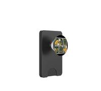 Francobollo Art Boho Cottagecore Vintage Froggy Design PopSockets PopWallet per MagSafe