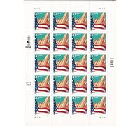 Francobollo degli Stati Uniti - 1999 33c Bandiera e Città - 20 francobolli - Scott #3278