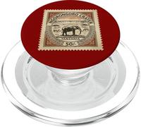 francobollo safari africano ngorongoro cratere tanzania affrancatura PopSockets PopGrip per MagSafe