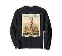 Francobollo Safari Africano suricato Namibia affrancatura Vintage Felpa