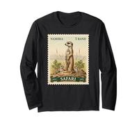 Francobollo Safari Africano suricato Namibia affrancatura Vintage Maglia a Manica