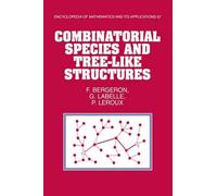 François Bergeron Gilbert Labe Combinatorial Species and Tre (Copertina rigida)