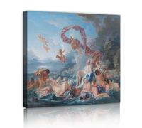 Francois Boucher Arte Della Parete Moderno Stile Rococò Immagini Decorazione Della Parete Il Trionfo Di Venere Pittura Stampe Su Tela Poster Opera D'arte 50x50cm Innerframe