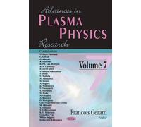 Francois Gerard Advances in Plasma Physics Research (Copertina rigida)