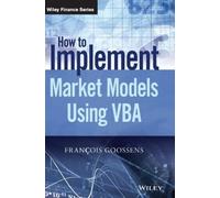 Francois Goossens How to Implement Market Models Using VBA (Copertina rigida)